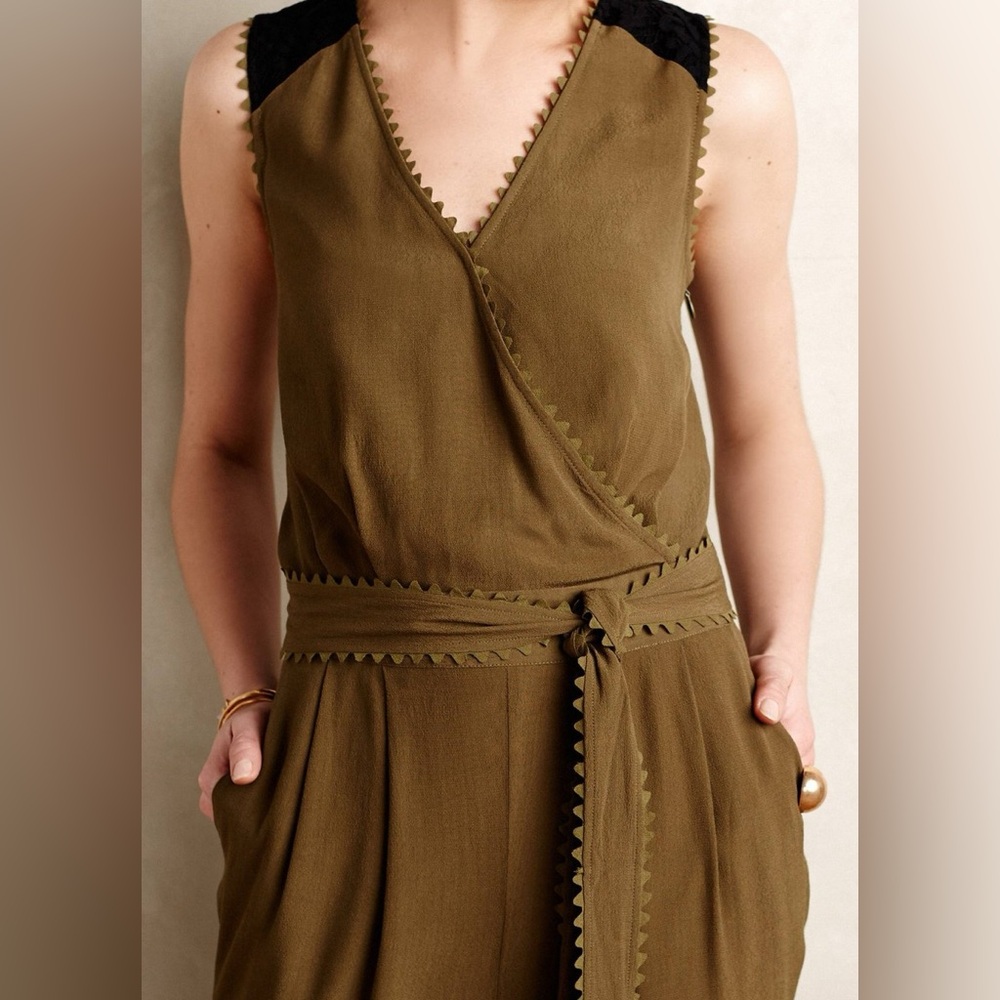 Size 8 Anthropologie Leifsdottir Sani Jumpsuit